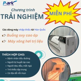 [THÁNG 11] Chương trình Trải nghiệm BUỒNG OXY CAO ÁP - MÁY XÔNG HƠI TRỊ NHIỆT 